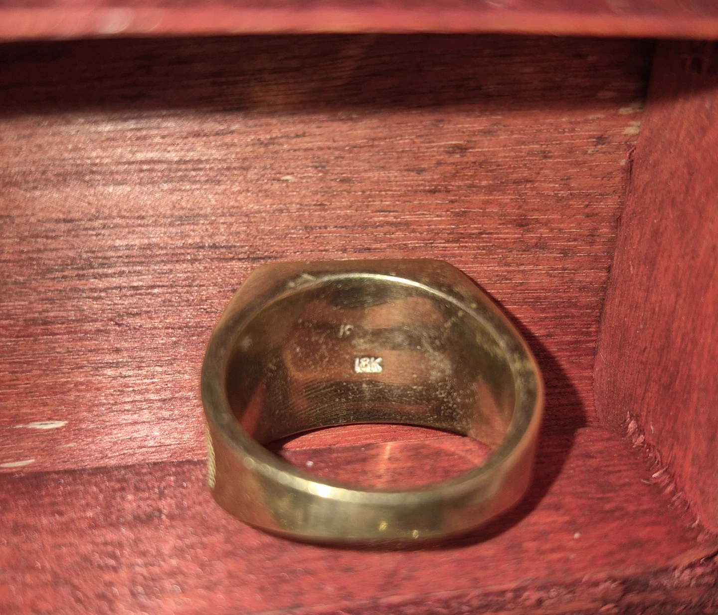 Artifical Gold Ring with Diamond Accents - photo 4
