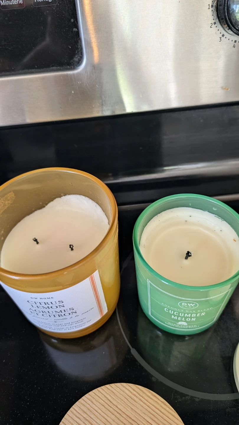 DW Home Citrus Lemon & Cucumber Melon Candles - photo 2
