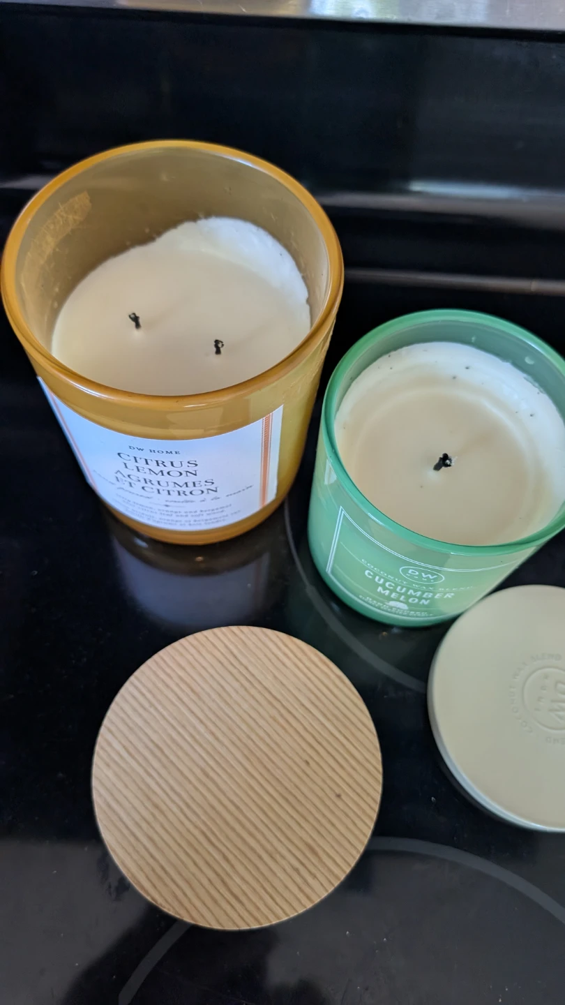 DW Home Citrus Lemon & Cucumber Melon Candles - photo 3