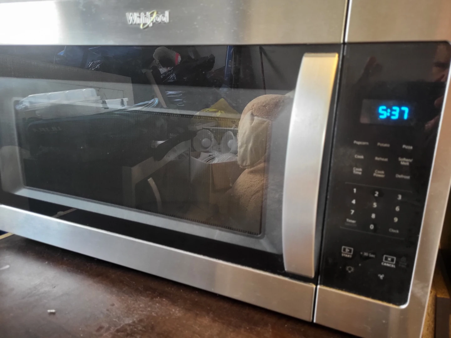 Whirlpool Stainless Steel Microwave