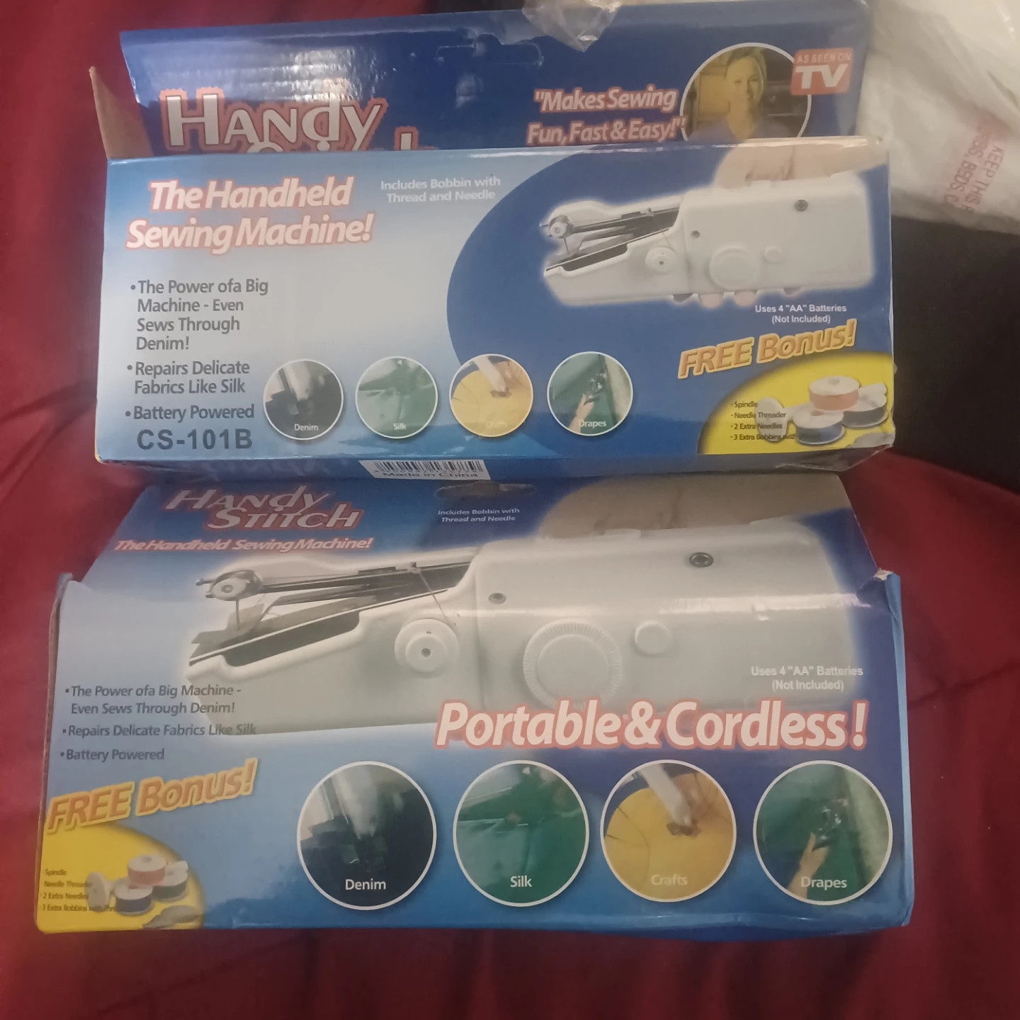 Handy Stitch The Handheld Sewing Machine CS-101B