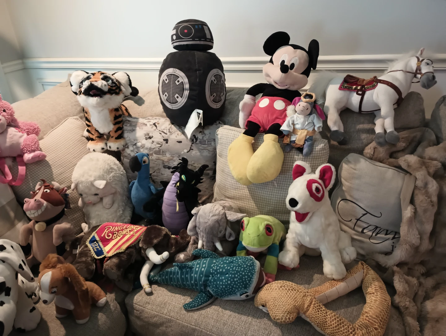 Assorted Stuffed Animals - Various Brands