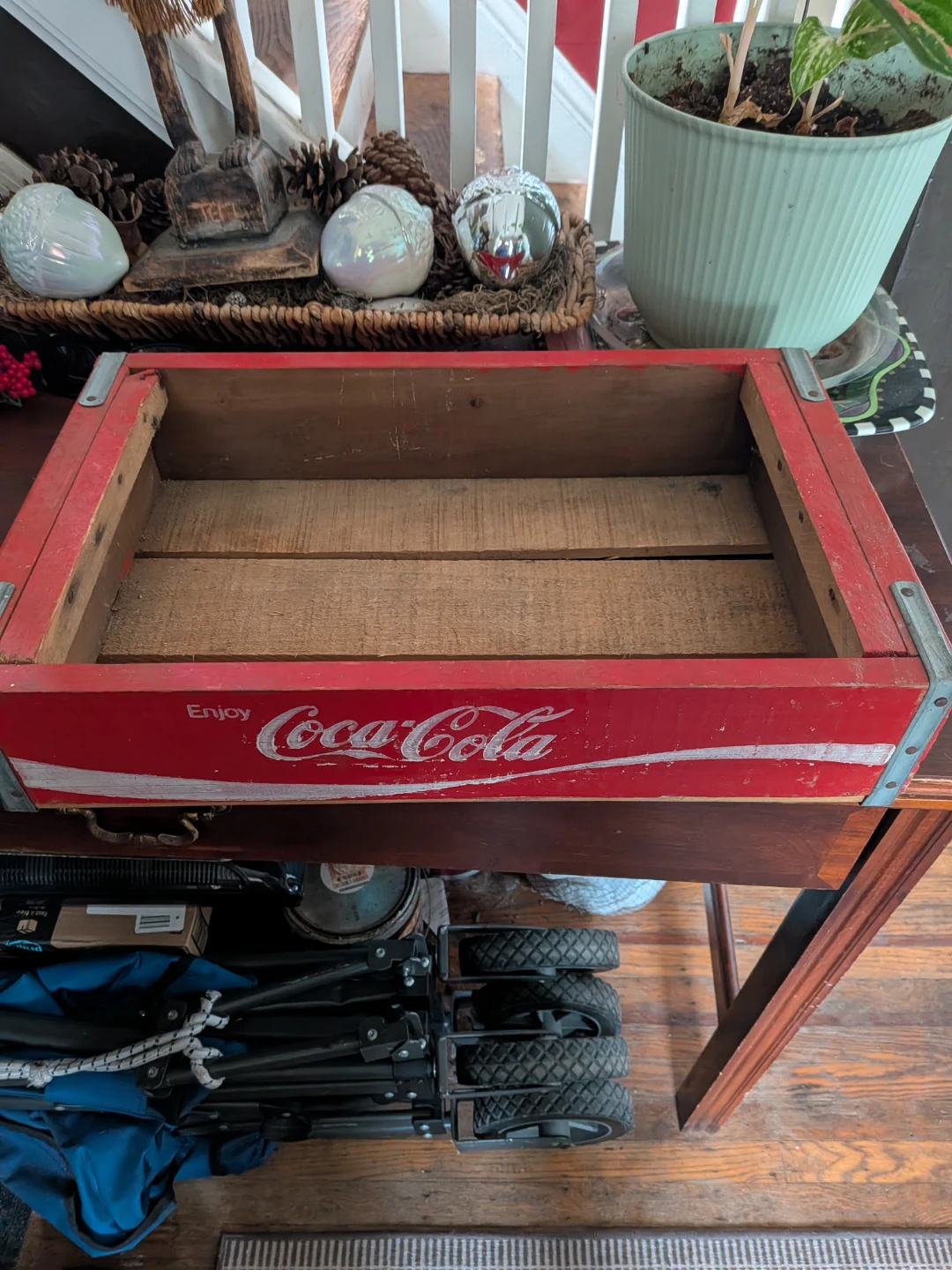 Vintage Coca-Cola Wooden Crate