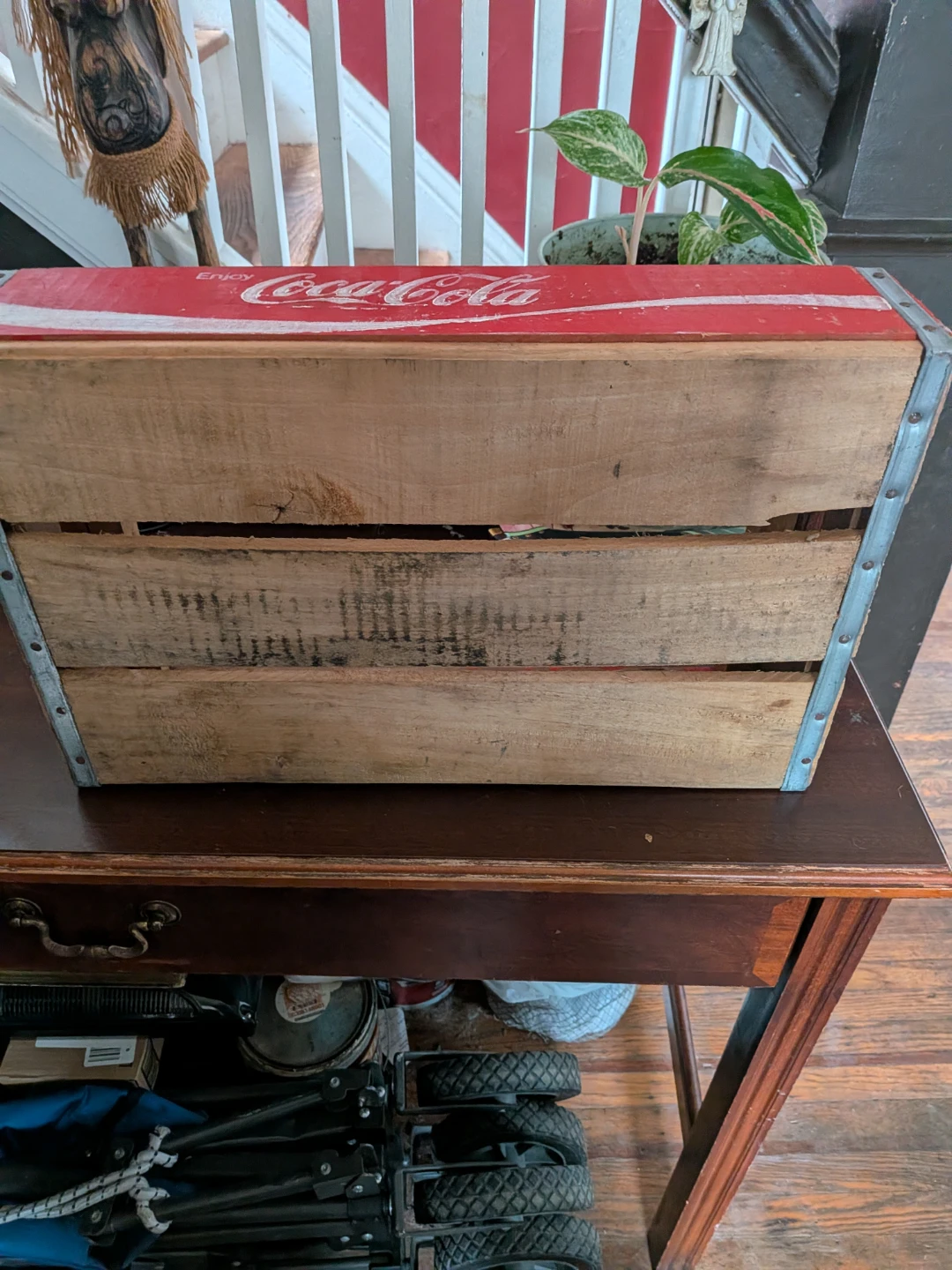 Vintage Coca-Cola Wooden Crate - photo 2