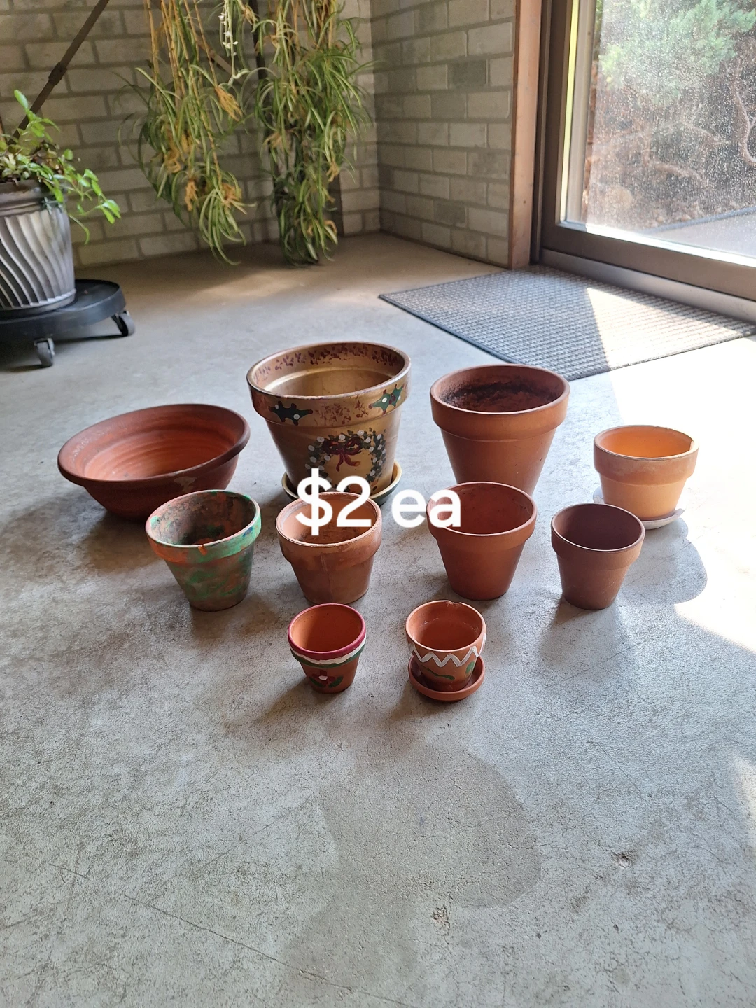 Assorted Terracotta Flower Pots