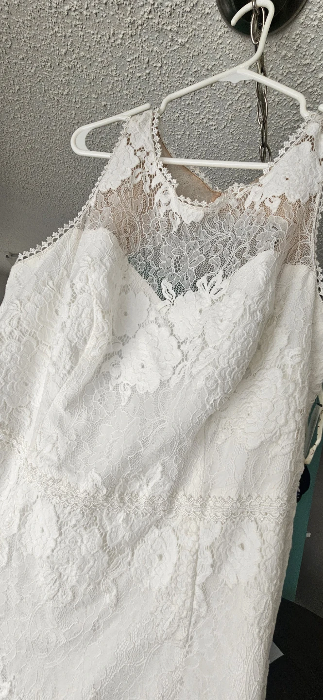 Wedding dress size 20 - photo 4