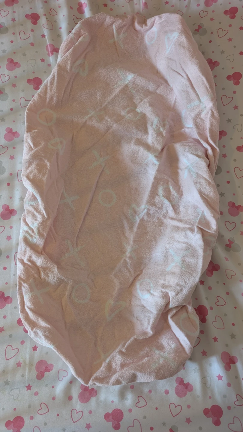 Kushies Bassinet Sheet - Pink XO's - photo 3
