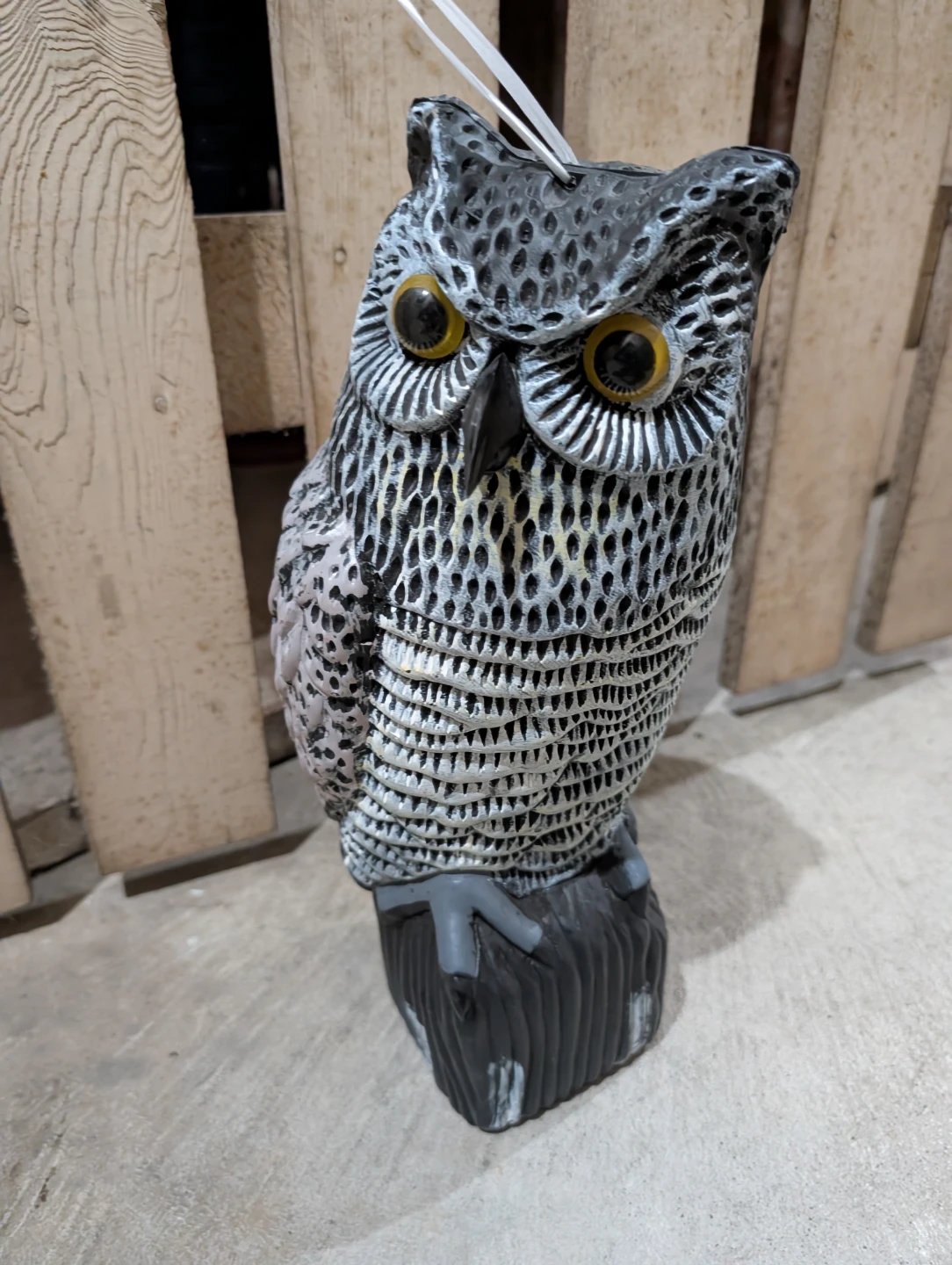Plastic Owl Decoy - photo 2