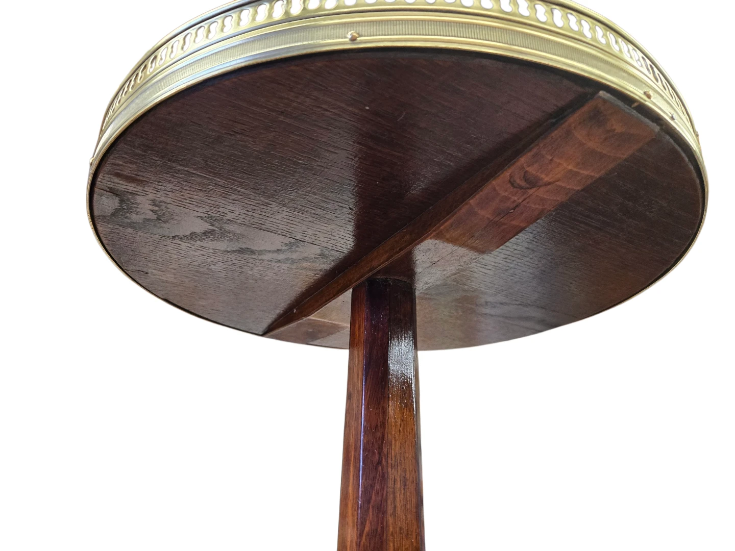 Two-Tiered Side Table with Terrazzo Top - photo 5