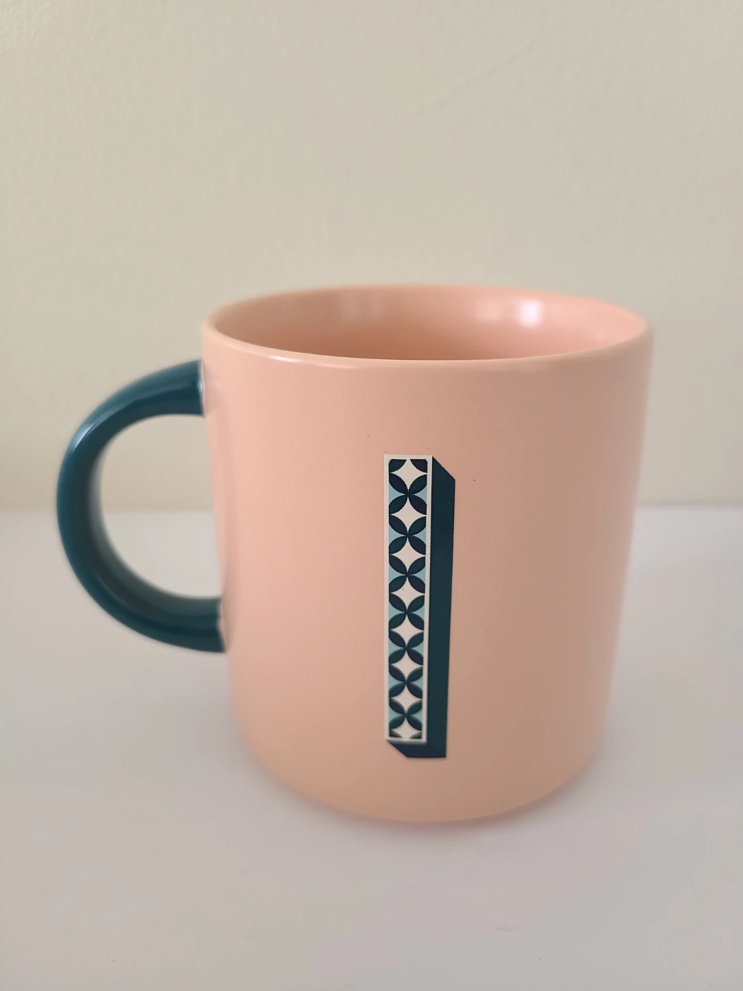 Indigo OUI Monogram "I" Mug ☕️ 🌱