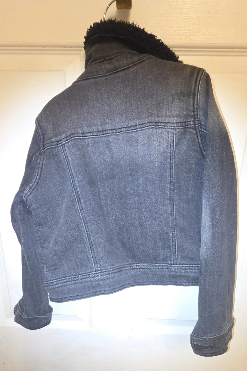 Art Class Girls Denim Sherpa Lined Jacket - photo 3