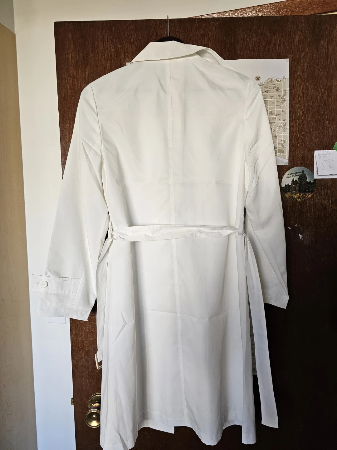White Trench Coat - photo 2