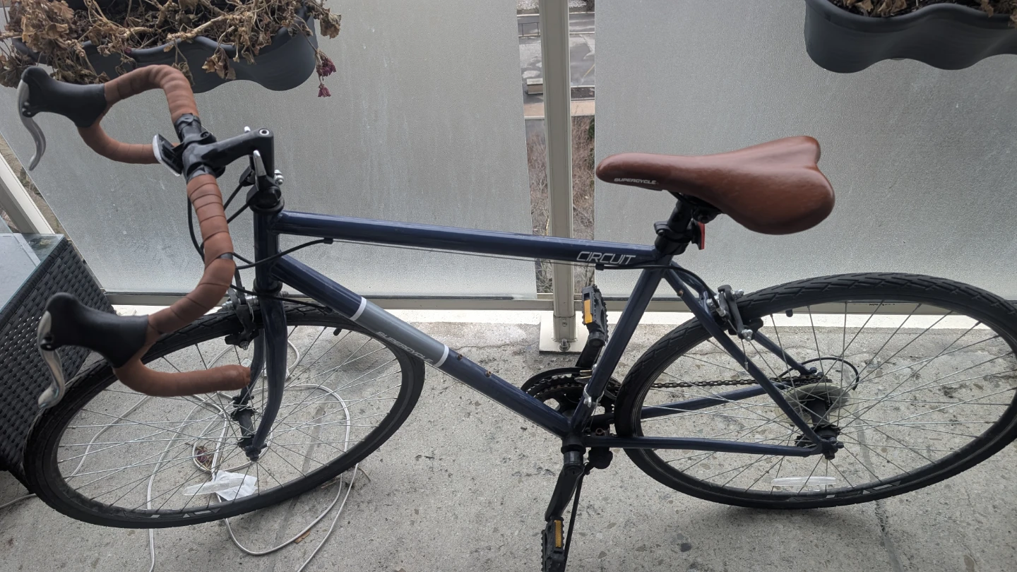 Supercycle Circuit Road Bike - Navy Blue