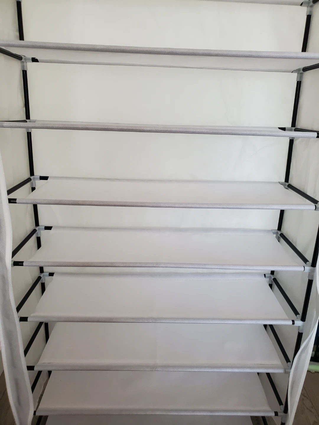 10-Tier Shoe Rack with Cover - photo 3