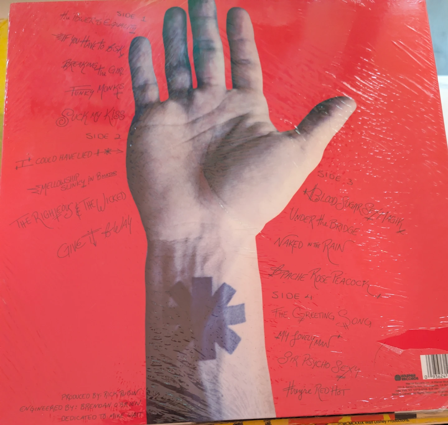 Red Hot Chili Peppers Blood Sugar Sex Magik Vinyl Record - photo 2