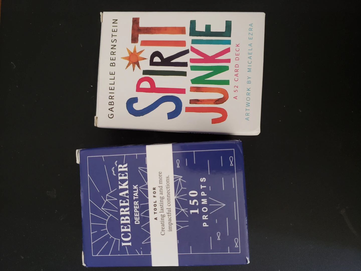 Spirit Junkie 52 Card Deck & Icebreaker Deeper Talk Prompts - photo 2