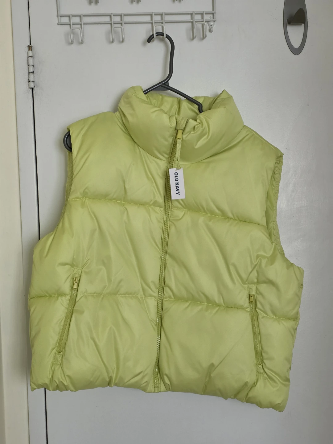 New tagged Puffer Vest - Lime Green - Size L - photo 2