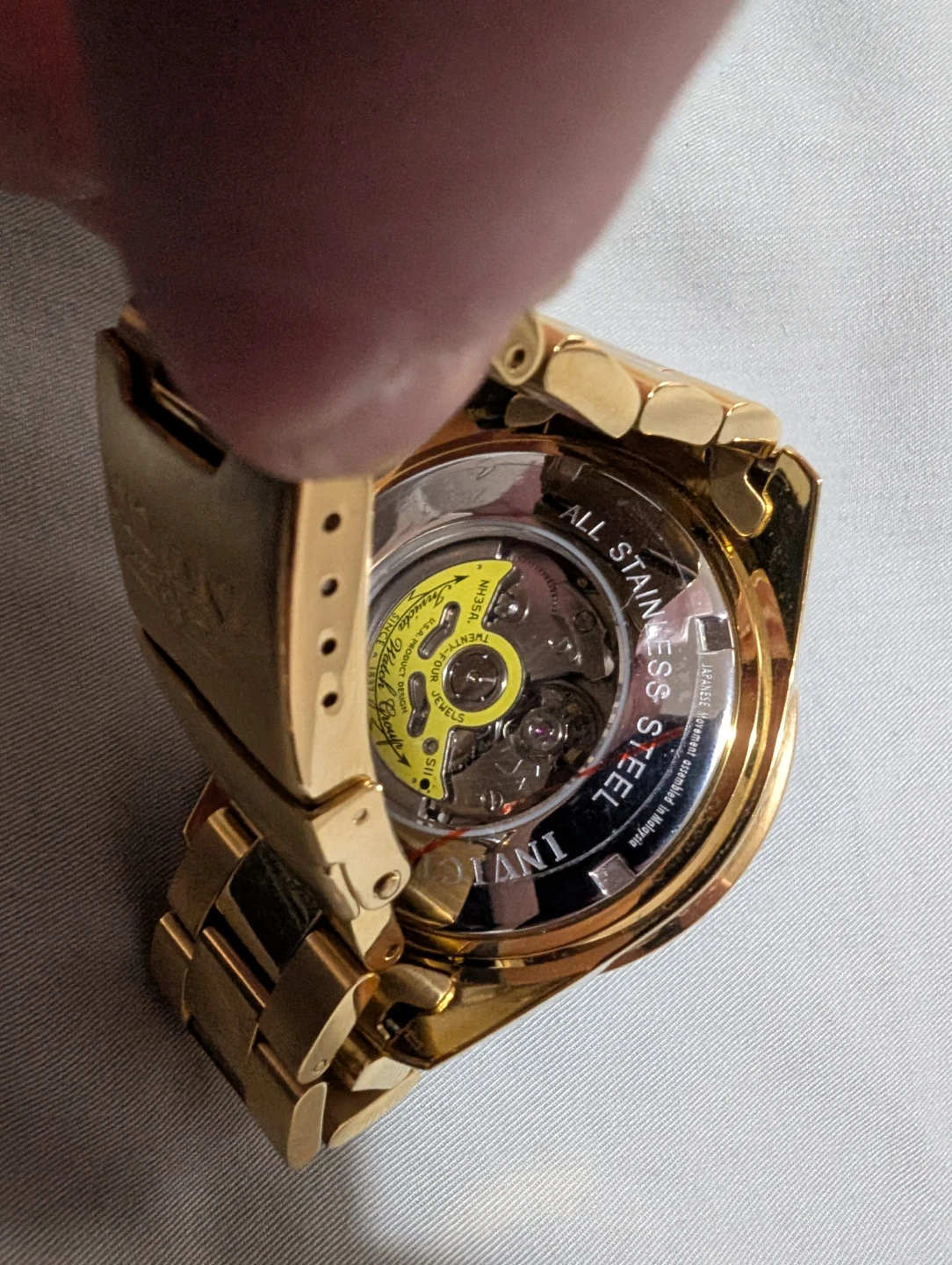 Invicta Pro Diver Gold-Tone Automatic Watch - photo 3