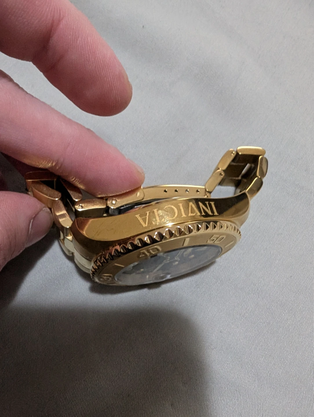 Invicta Pro Diver Gold-Tone Automatic Watch - photo 4