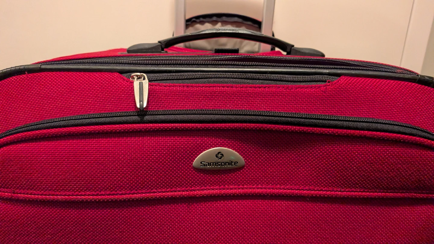 Samsonite Red Luggage Large - photo 2