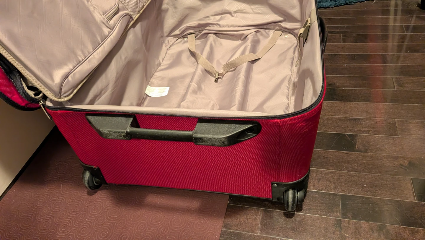 Samsonite Red Luggage Large - photo 4