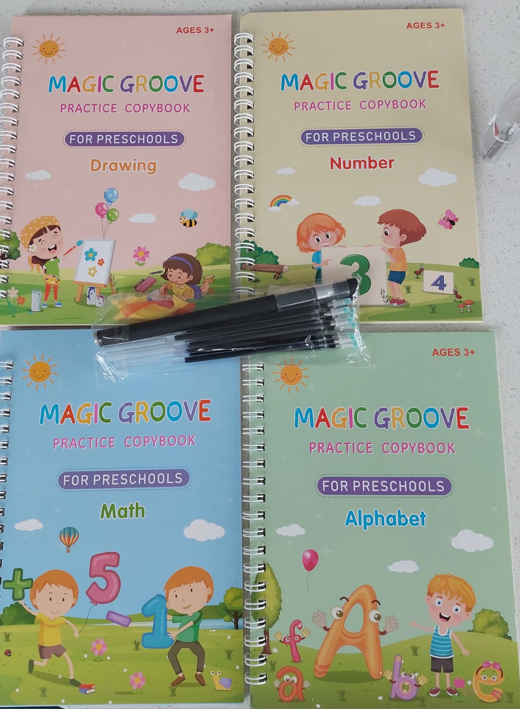 Magic Groove Practice Copybook Set for Preschools