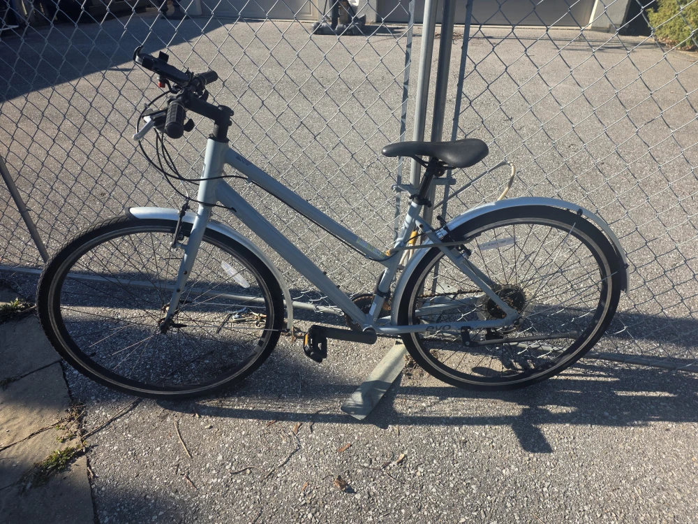 Light Grey bicycle