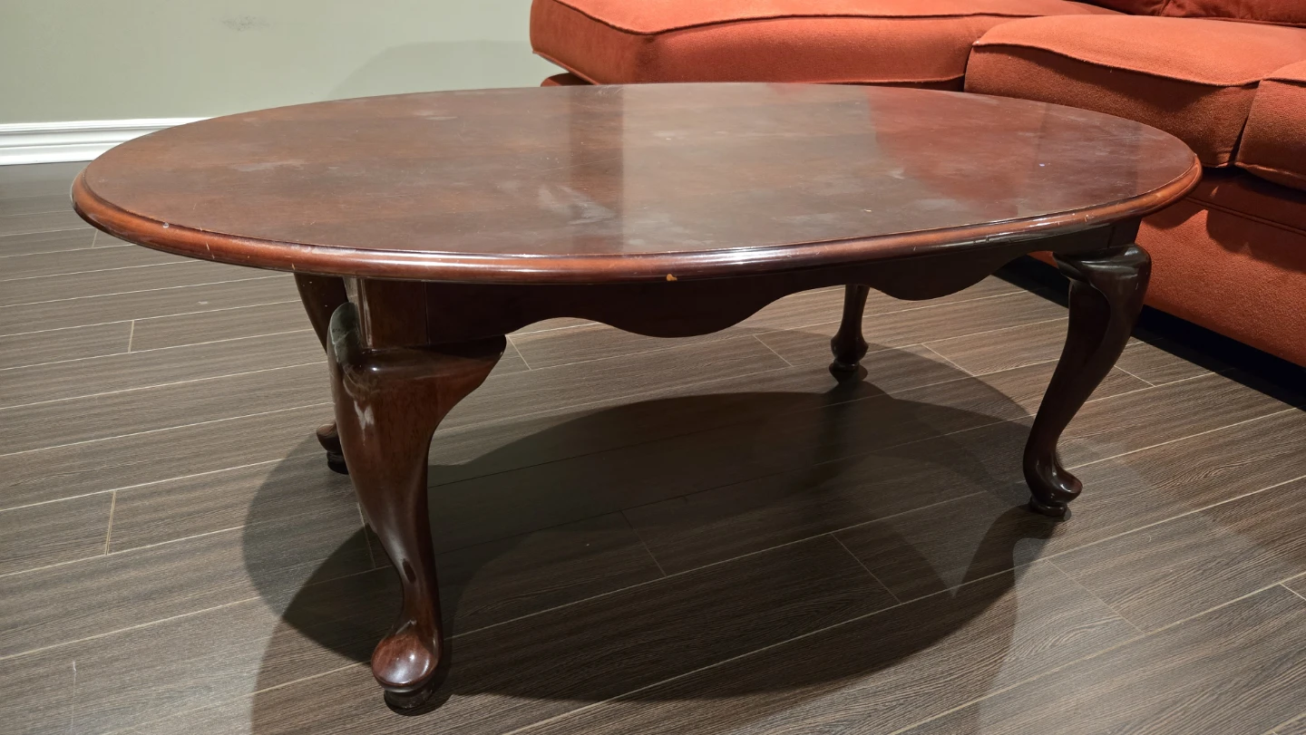 The Bombay Company Oval Coffee Table