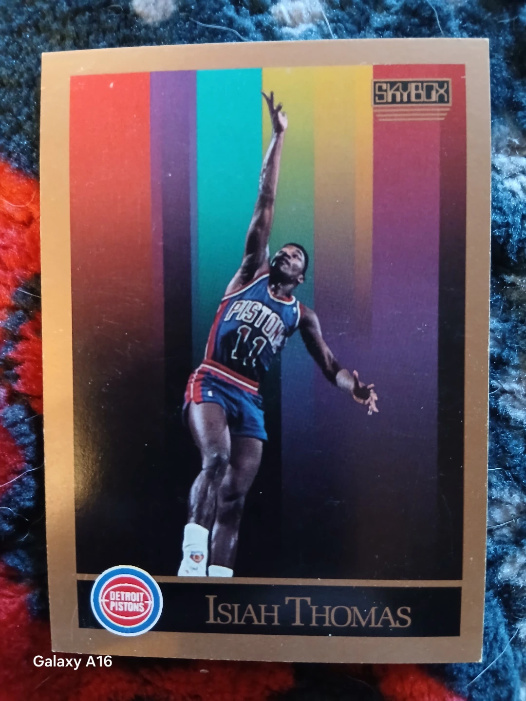 1990 Skybox Isiah Thomas Basketball Card