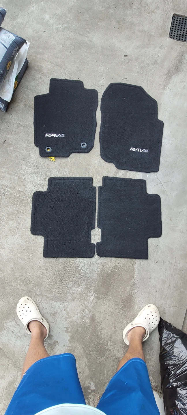 OEM Toyota RAV4 Carpet Floor Mats Set