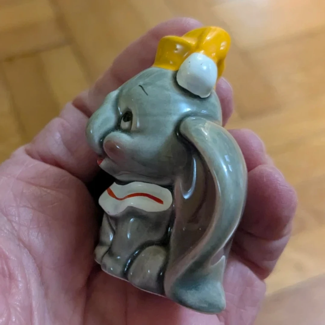 Vintage 1960s Dumbo The Elephant Ceramic figurine Japan - photo 5