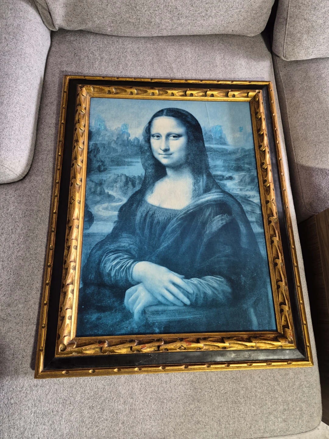 Framed Mona Lisa Print - photo 4