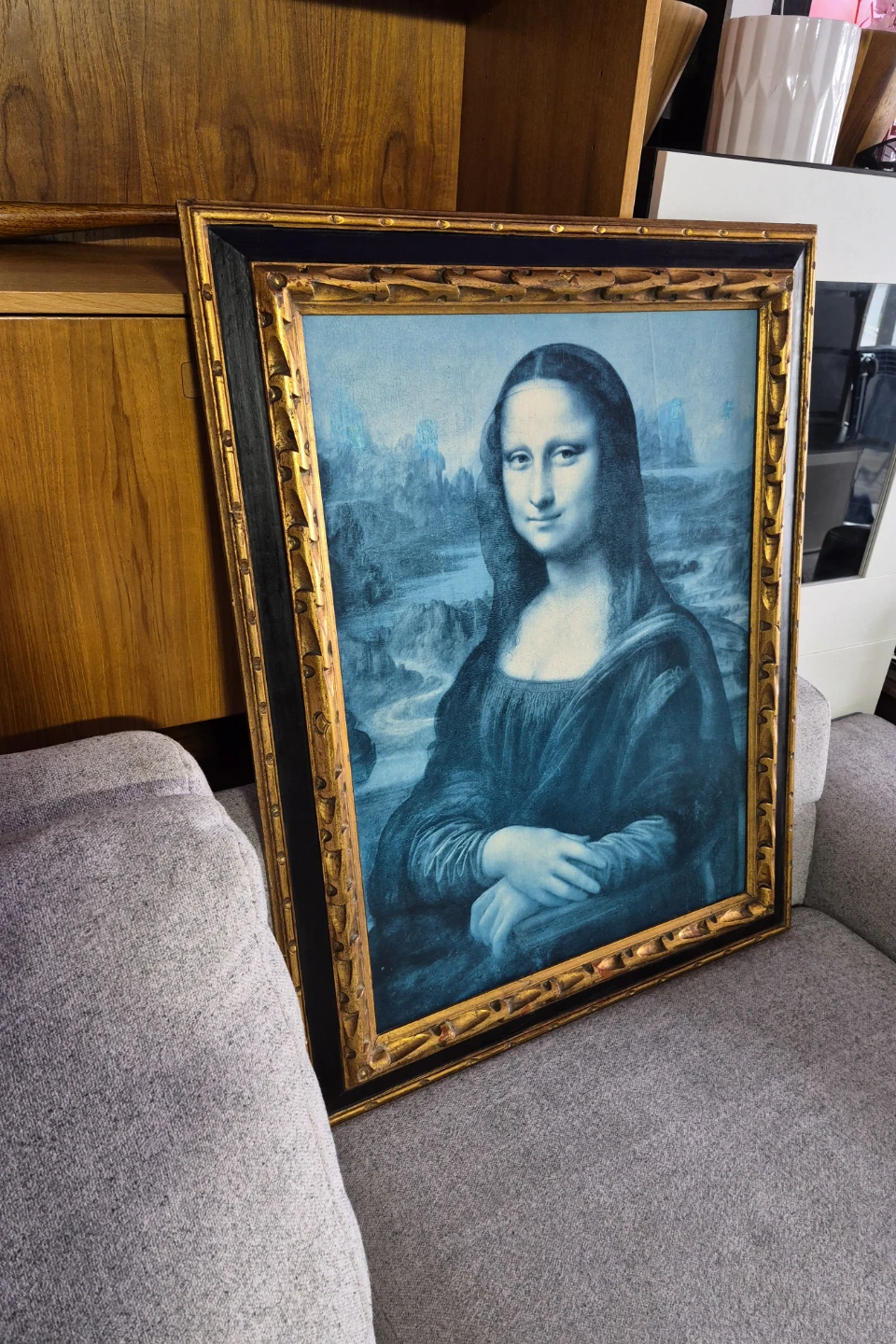 Framed Mona Lisa Print - photo 5