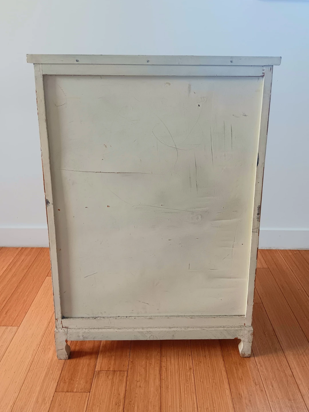 Vintage Wooden Wine Rack Cabinet with Decorative Tile Top - photo 5