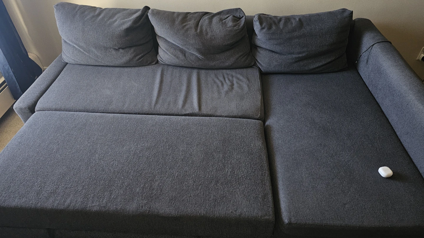 Grey Sectional Sofa Bed - photo 4