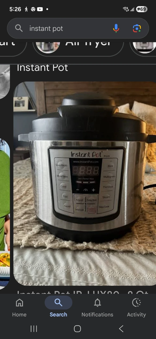Instant Pot Duo Plus 6-Quart Multi-Use Pressure Cooker