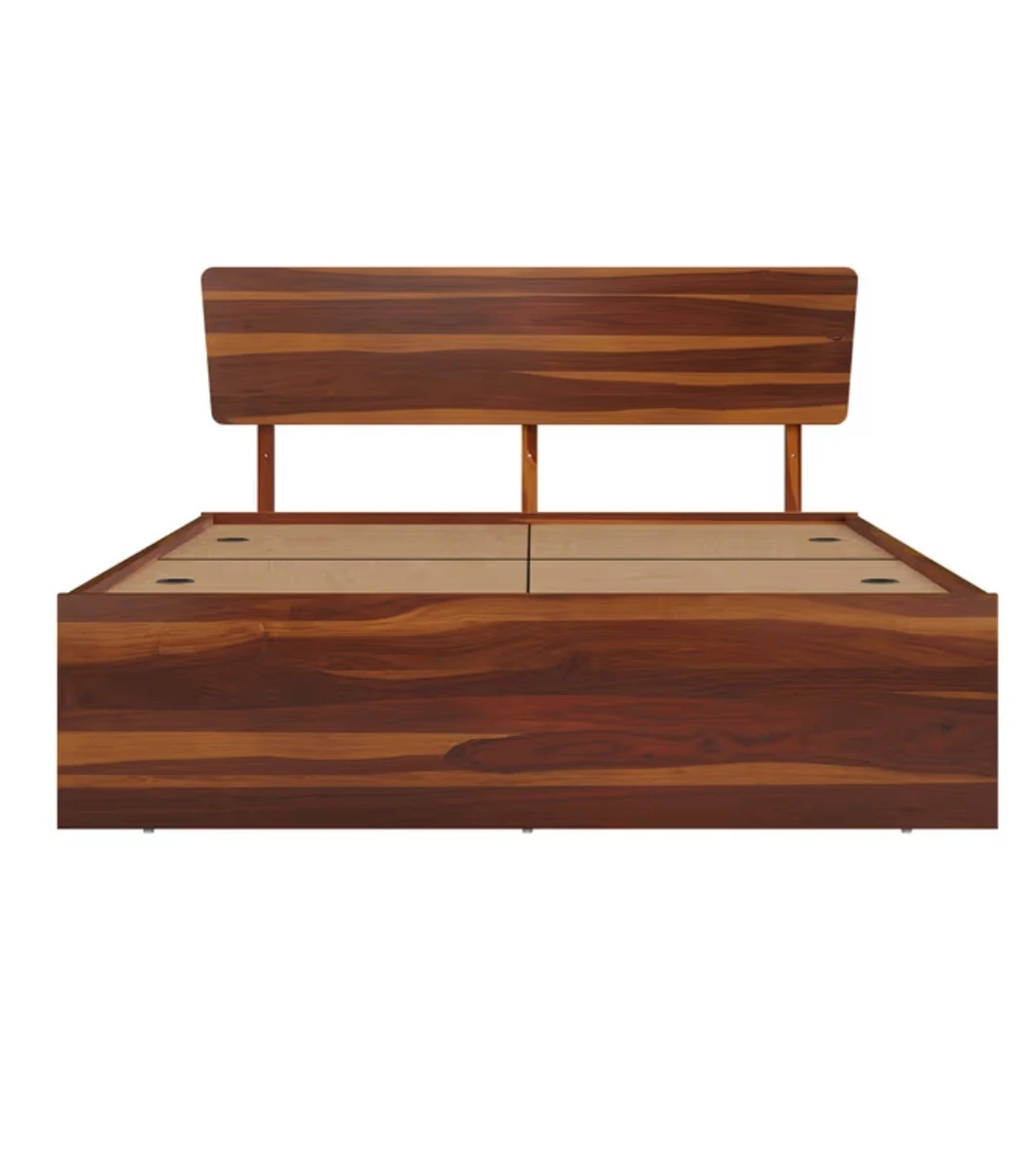 Solidwood Queen bed with Storage | Excellent Condition - photo 3