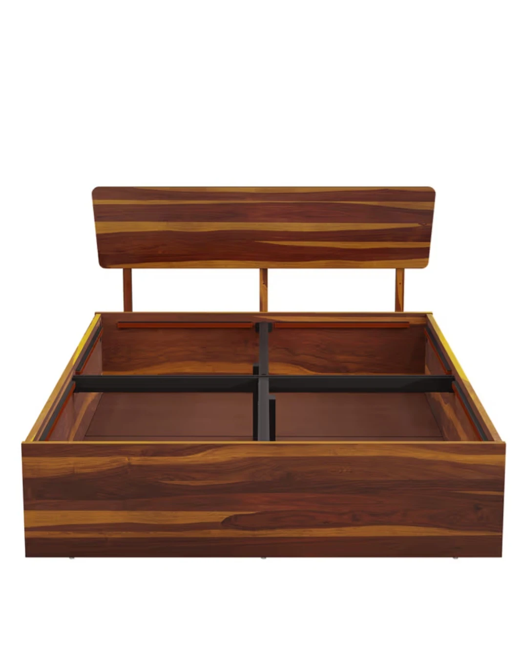 Solidwood Queen bed with Storage | Excellent Condition - photo 4