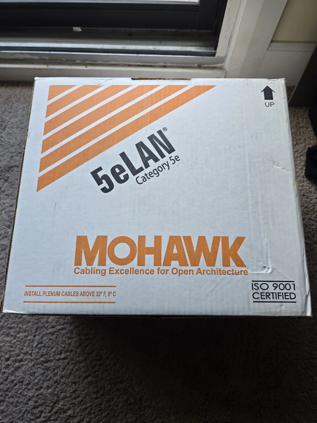 Mohawk / Belden - M57547B-1000FEET - 5e LAN Plenum, White - photo 2
