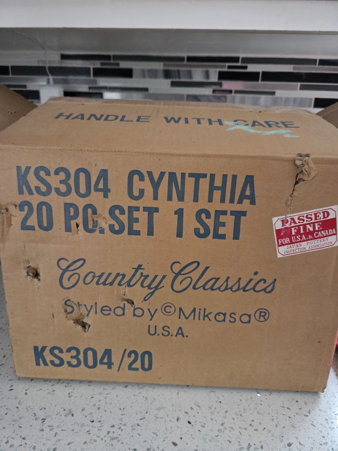 Mikasa Country Classics Cynthia 20-Piece Dinnerware Set - photo 2