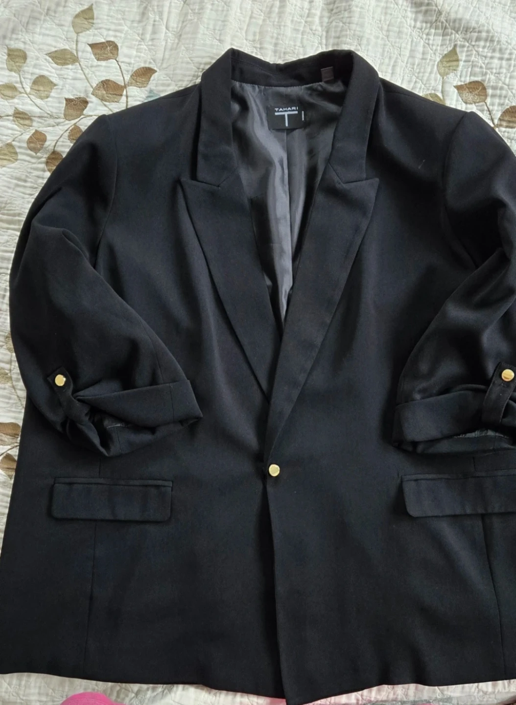 Tailored Classic Black Blazer