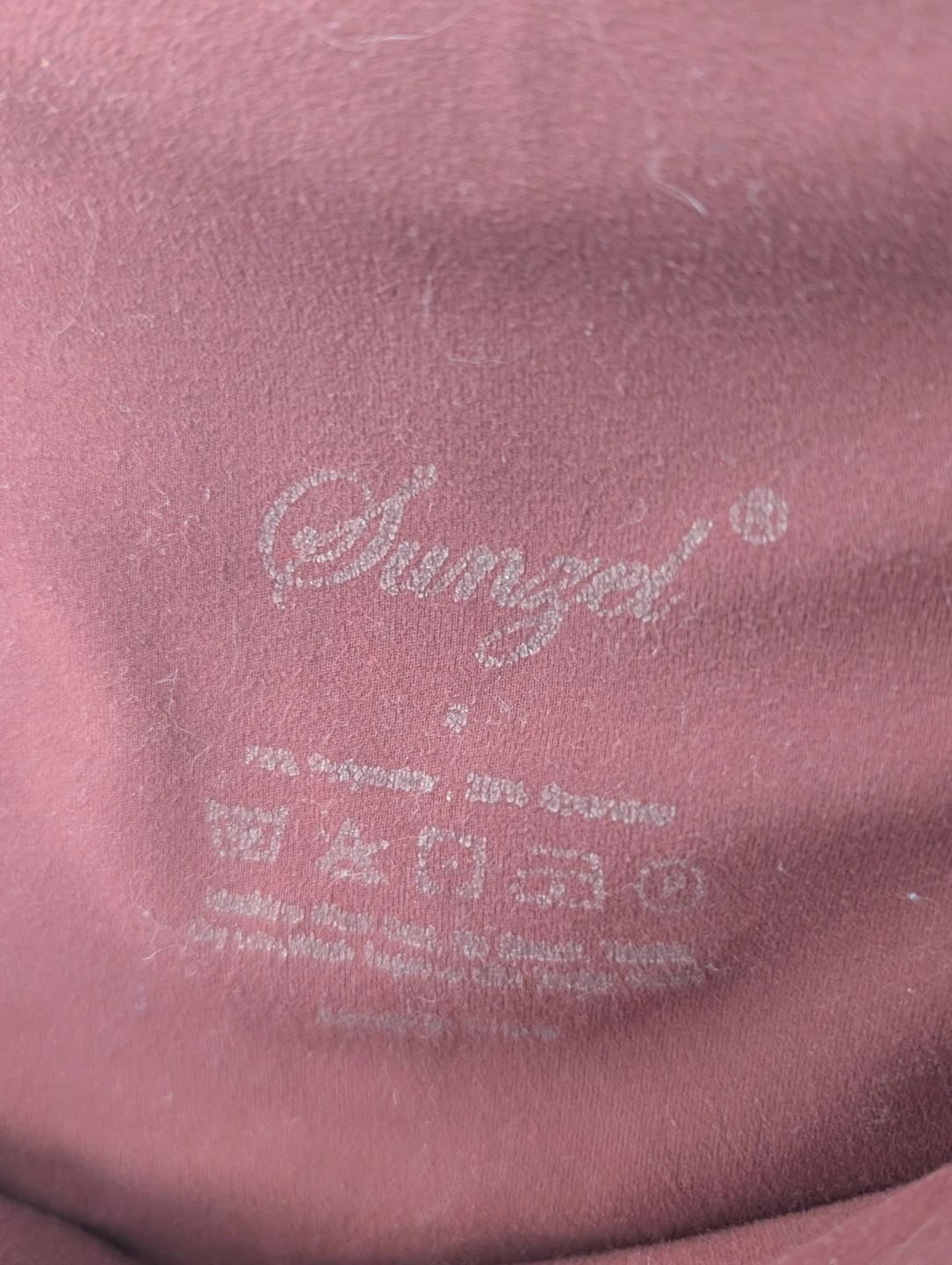 Sunzel Leggings - Burgundy - photo 2