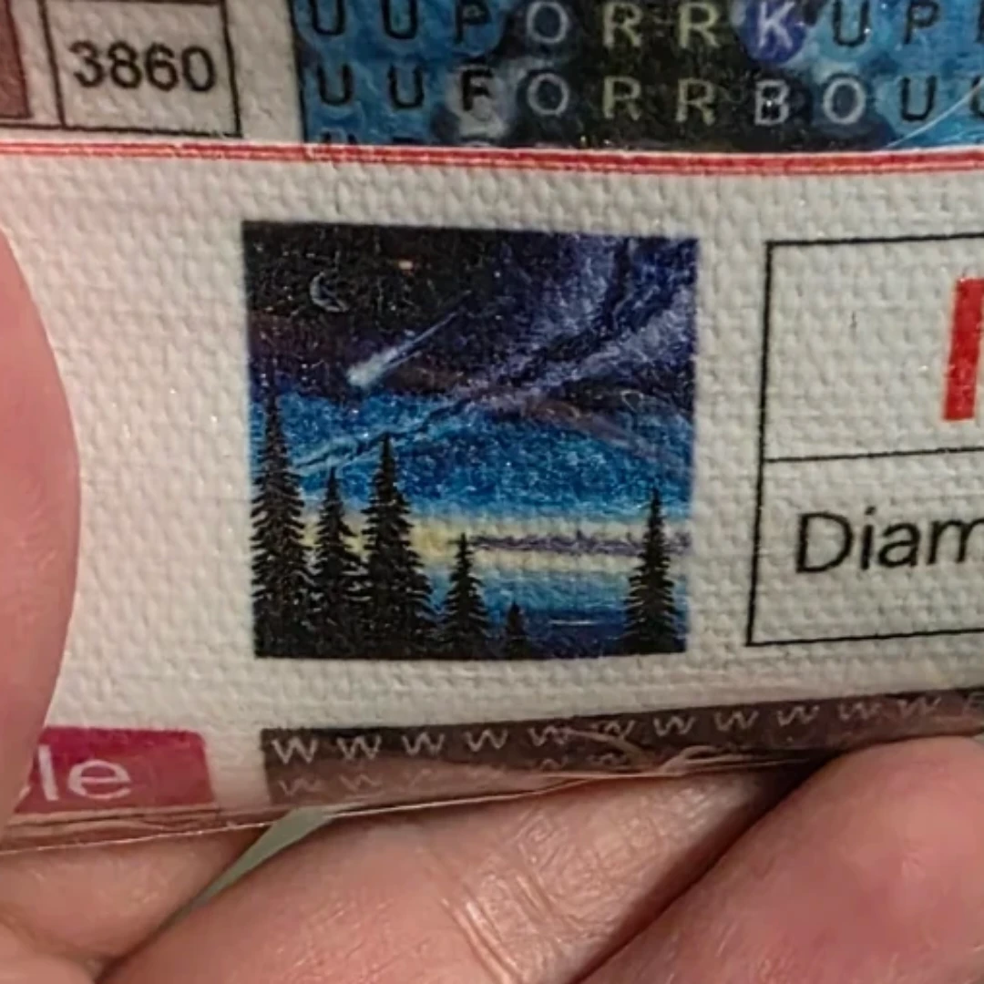Diamond Painting Kit - Northern Lights Night Sky