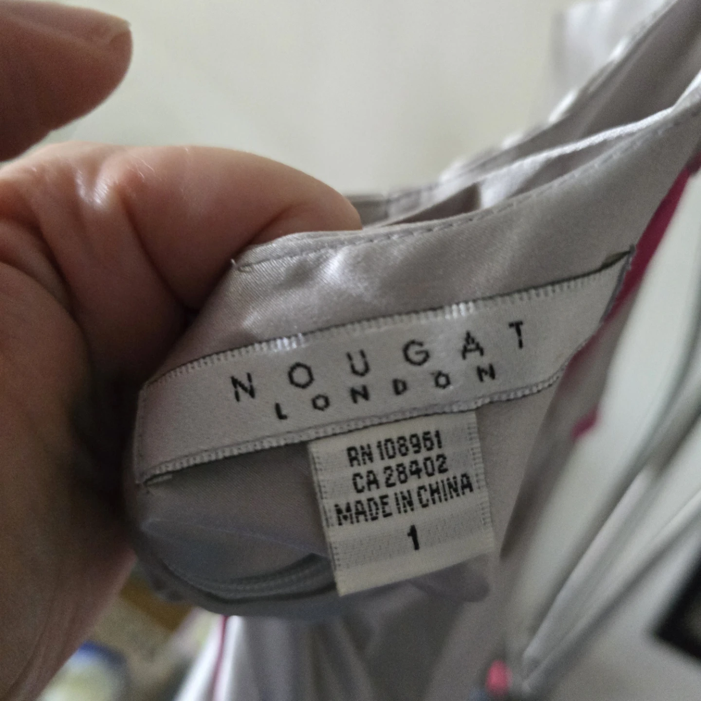 NougAt London Silver Floral Slip Dress - photo 3