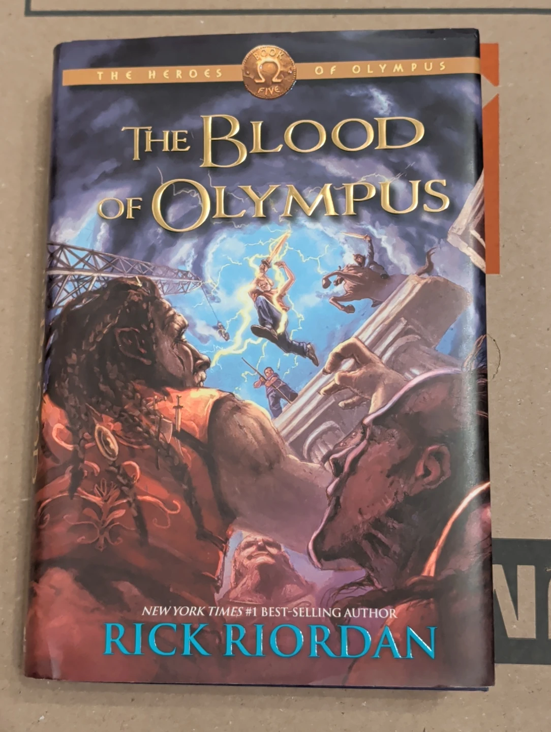 Rick Riordan Heroes of Olympus Book Set