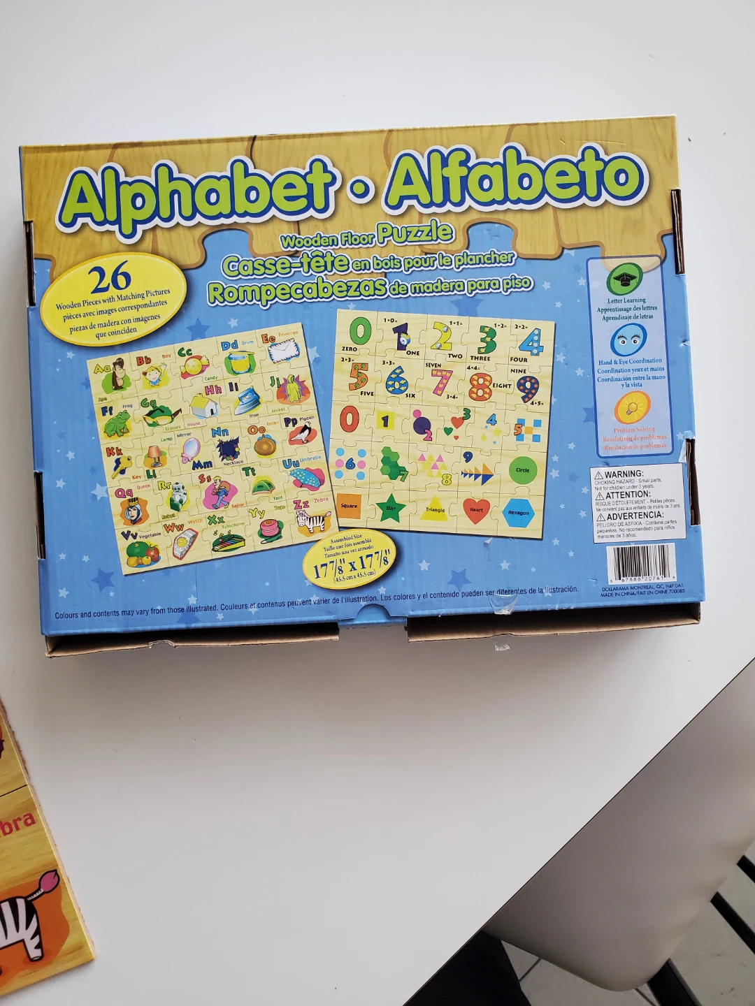 Ages 5+ Alphabet Wooden Puzzle - photo 3