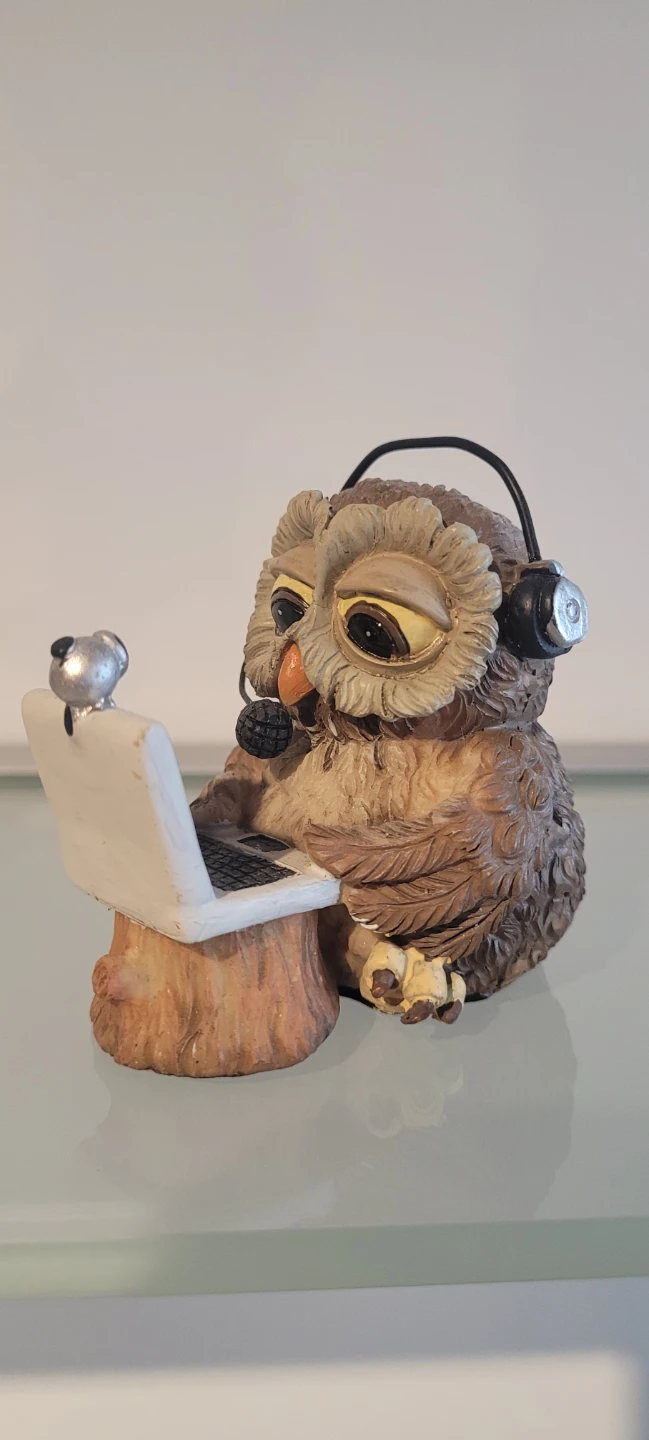 NEW Set of 5 Decorative Owl Figurines - photo 5
