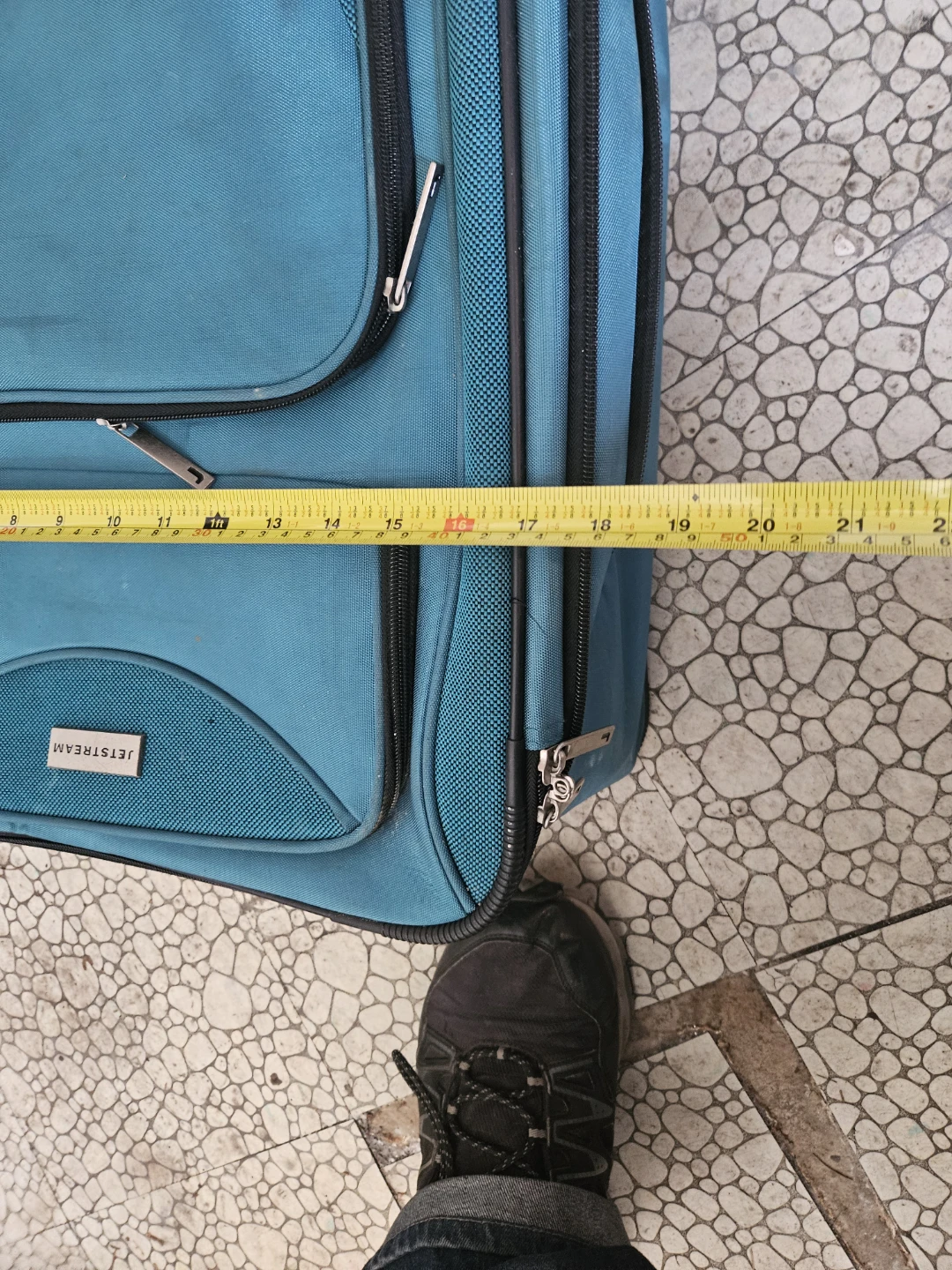 Teal Jetstream Luggage Suitcase - photo 5