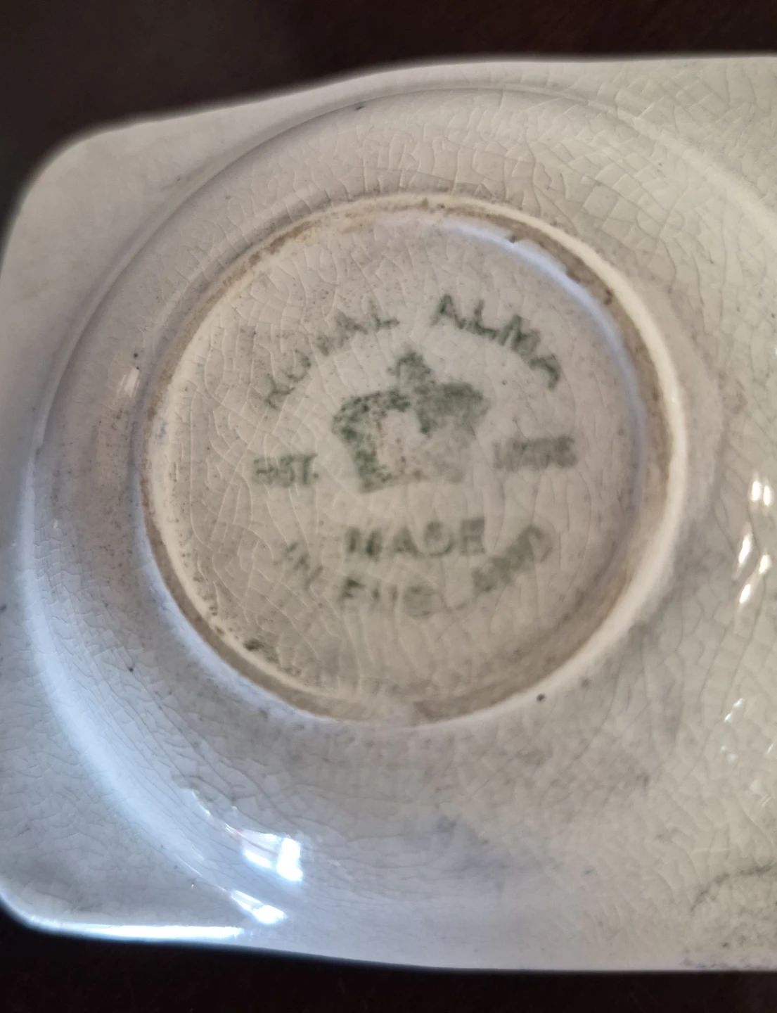 Royal Alma "Willow" Pattern Small Dish - photo 2