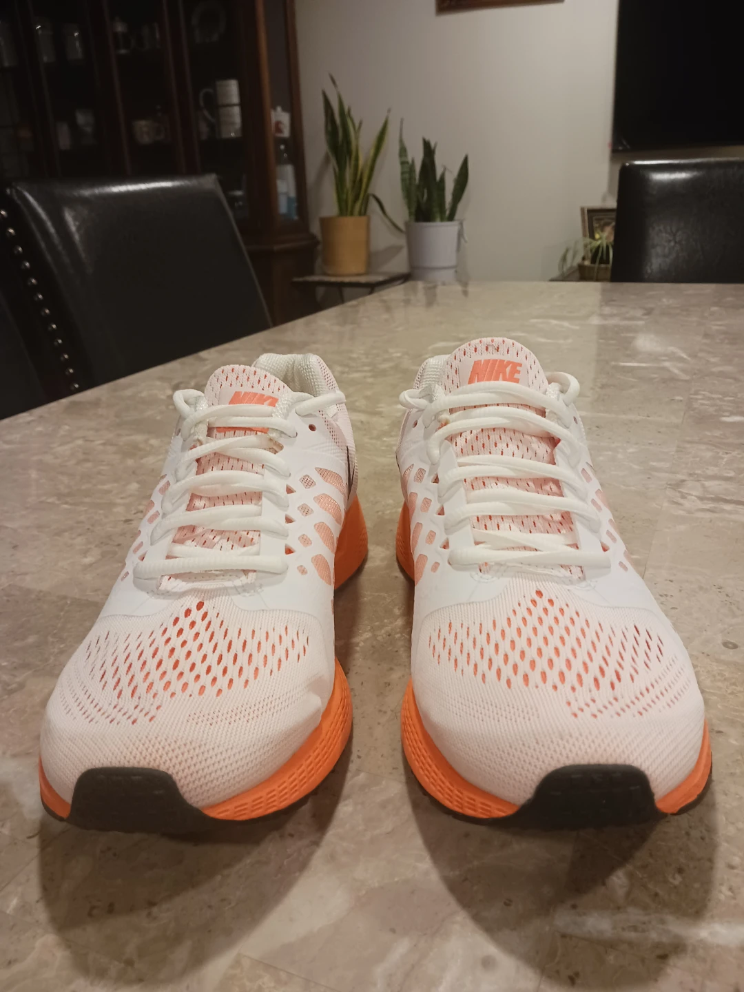 Nike Running Shoes White/Orange/Purple